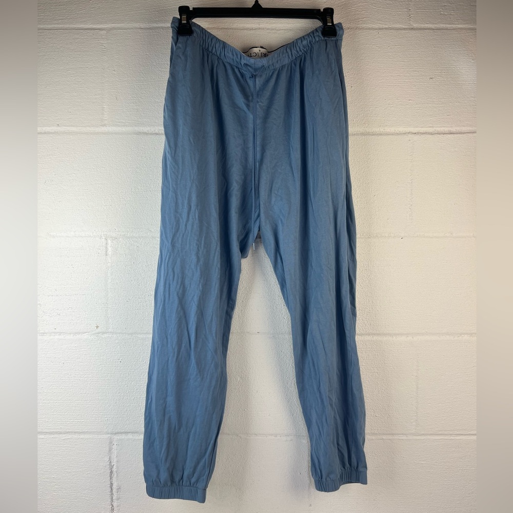 Victoria’s Secret Blue Jogger Pajama Bottoms, Medium